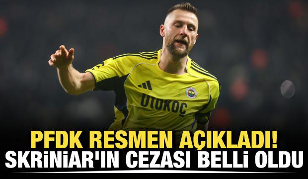PFDK a&ccedil;ıkladı! Skriniar'ın cezası belli oldu