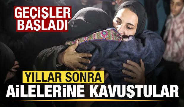 Refah'ta geçişler başladı! Yıllar sonra ailelerine kavuştular