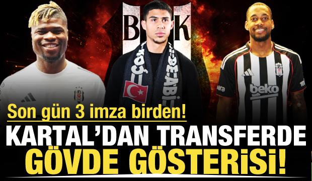 Savunma hattı yeniden şekillendi! Beşiktaş'tan transferin son g&uuml;n&uuml; 3 takviye