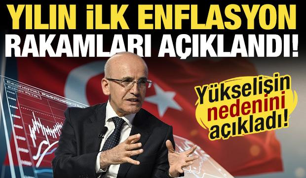 Son Dakika: 2026'nın ilk enflasyon rakamları a&ccedil;ıklandı!