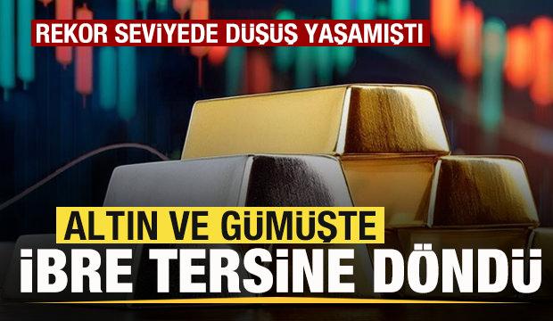 Son dakika: Altın ve gümüşte ibre tersine döndü! Fiyatlarda son durum