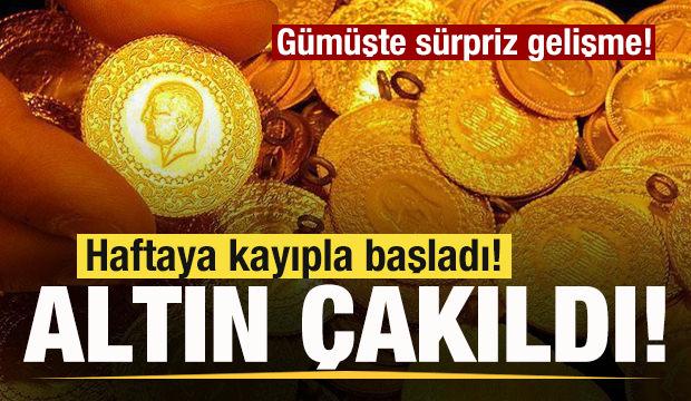 Son dakika: Haftaya kayıpla başladı! Altın fiyatları çakıldı! Gümüşte sürpriz