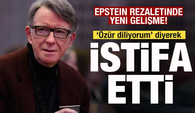 Son dakika: İngiltere'de Epstein depremi! 'Özür diliyorum' diyerek istifa etti