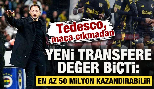 Tedesco, ma&ccedil;a &ccedil;ıkmadan yeni transfere değer bi&ccedil;ti: 50 milyon euro kazandırabilir
