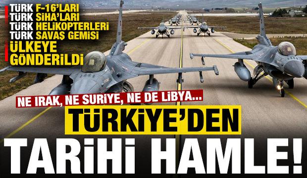 Türkiye'den tarihi hamle! Ülkede Türk helikopterleri operasyona çıktı...