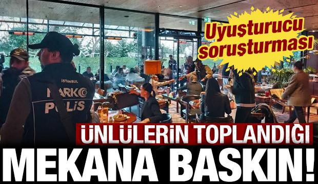 Uyuşturucu soruşturması: &Uuml;nl&uuml;lerin toplandığı mekana 100 narkotik polisiyle baskın!