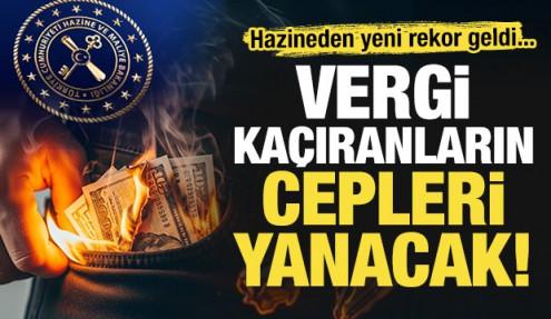 Vergi kaçıranların cebi yanacak! Denetimler arttı... Hazineden tarihi rekor geldi!