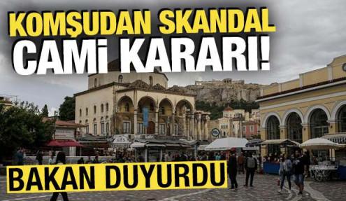 Yunanistan'dan skandal mescit kararı! 'Kapatılacak'