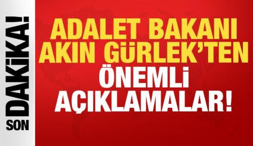 Adalet Bakanı Akın Gürlek canlı yayında önemli açıklamalarda bulunuyor