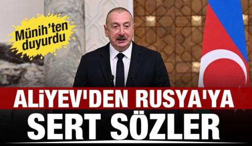 Aliyev'den Rusya'ya: Bu saldırılar kasıtlı