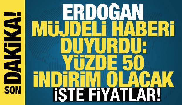 Erdoğan deprem konutlarının fiyatını a&ccedil;ıkladı: Peşin &ouml;deyene b&uuml;y&uuml;k indirim var