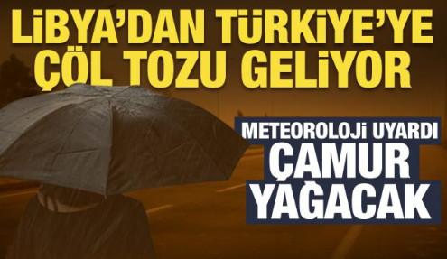 Fırtına ve toz taşınımı geliyor: Çamur yağacak! Meteoroloji 9 ili özellikle uyardı