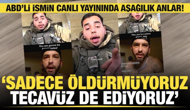 İsrail askerinden kan donduran itiraf: Sadece &ouml;ld&uuml;rm&uuml;yoruz tecav&uuml;z de ediyoruz