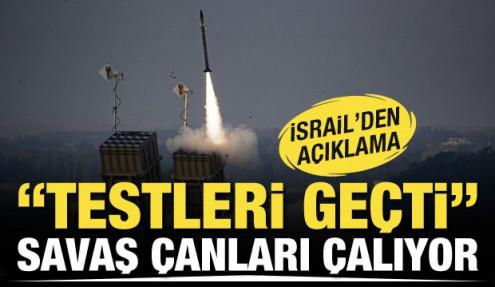 İsrail'in Davud Sapanı testleri geçti!