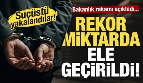 Kaçakçılara büyük darbe! Yılın ilk ayında 7,6 milyar liralık vurgun engellendi...