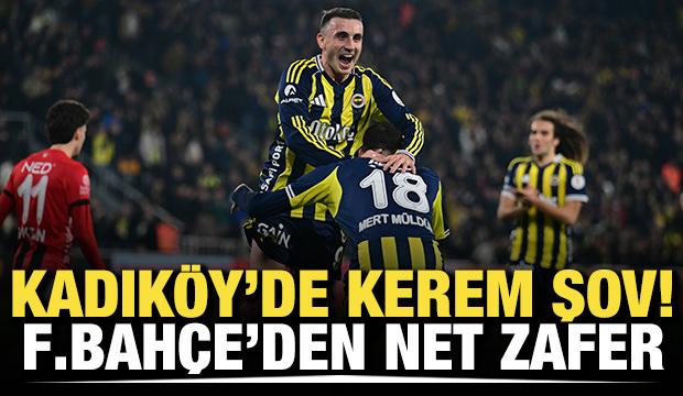 Kadıköy'de Kerem şov! Fenerbahçe'den net zafer