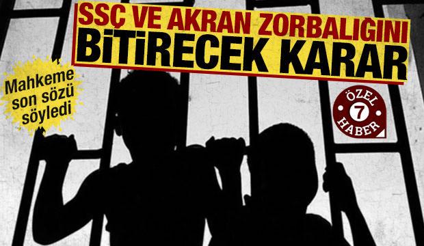 Mahkeme son sözü söyledi: SSÇ ve akran zorbalığını bitirecek karar