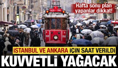 Meteoroloji'den hafta sonu uyarısı: 21 ilde sarı uyarı! İstanbul ve Ankaralılar dikkat