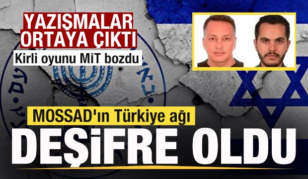 MOSSAD'ın Türkiye ağı deşifre oldu! Yazışmalar ortaya çıktı! Kirli oyunu MİT bozdu