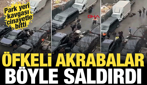 Park yeri nedeniyle tartıştığı s&uuml;r&uuml;c&uuml;y&uuml; silahla &ouml;ld&uuml;rd&uuml;; yakınları saldırganı darbetti