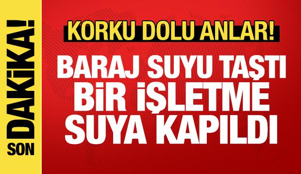 Son dakika: Dim Çayı'nda bir işletme suya kapıldı