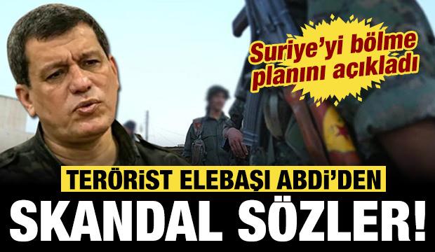 Terörist elebaşı Abdi'den skandal sözler: Resmen 