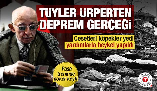 Tüyler ürperten deprem gerçeği:Cesetleri köpek yemiş,yardımlarla heykel yapılmış! İşte CHP