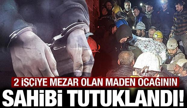 2 işçi hayatını kaybetmişti: Zonguldak'taki maden ocağının sahibi tutuklandı