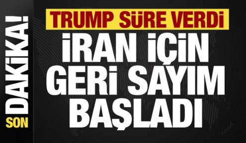 ABD–İran hattında son viraj! Trump süre verdi, her şey değişebilir!