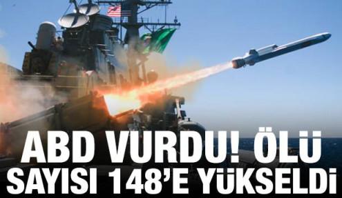 ABD ordusu vurdu! Ölü sayısı 148'e yükseldi