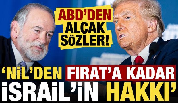 ABD'den haddi aşan skandal a&ccedil;ıklama: Nil Nehri'den Fırat Nehri&rsquo;ne kadar İsrail'in hakkı...
