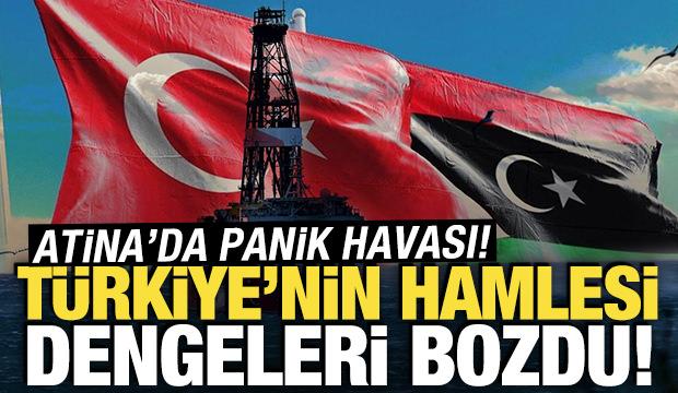 Atina'da panik havası! Türkiye'nin Libya hamlesi dengeleri bozdu!