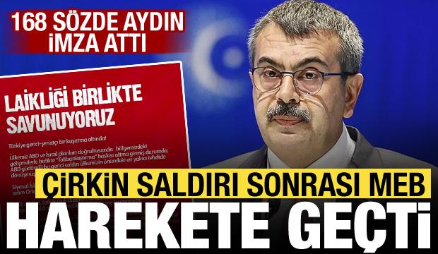 Bakan Tekin’den 168 imzaya tepki: Suç duyurusunda bulunacağız