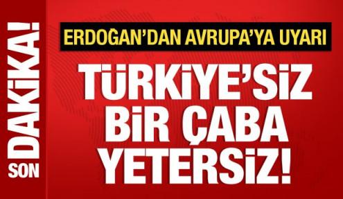 Cumhurbaşkanı Erdoğan: Terör gündemimizden ebediyen çıkacak