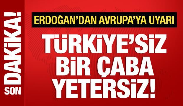 Cumhurbaşkanı Erdoğan: Terör gündemimizden ebediyen çıkacak