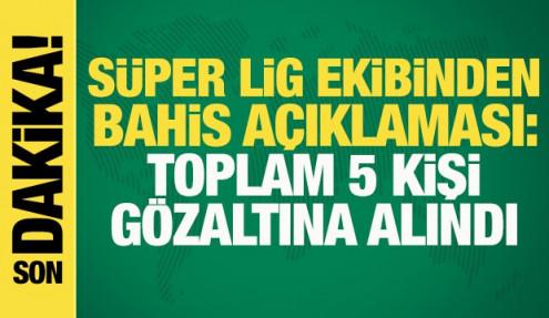 Galatasaray maçı öncesi Konyaspor'dan flaş 'bahis' açıklaması: 5 kişi gözaltına alındı