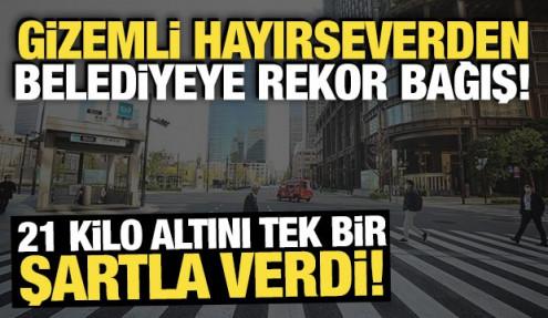 Gizemli hayırsever 21 kilogram altın bağışladı: Tek bir şartla verdi!