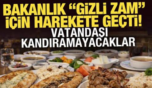 Bakanlık harekete geçti: İftar menülerinde 'gizli ücret'e geçit verilmeyecek