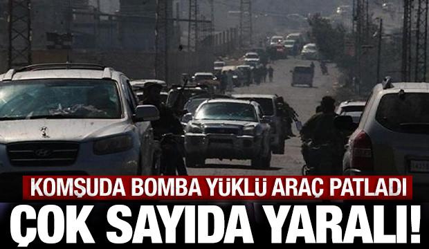 Komşuda bomba yüklü araç patladı: Çok sayıda kişi yaralandı!