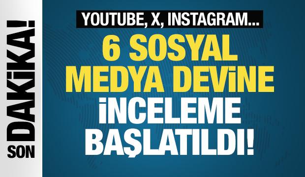 Son Dakika: KVKK harekete geçti! 6 sosyal medya devine inceleme başlatıldı!
