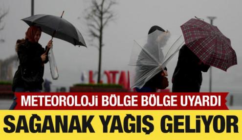 Meteoroloji'den uyarı: Soğuk hava dalgası ve sağanak yağış geliyor