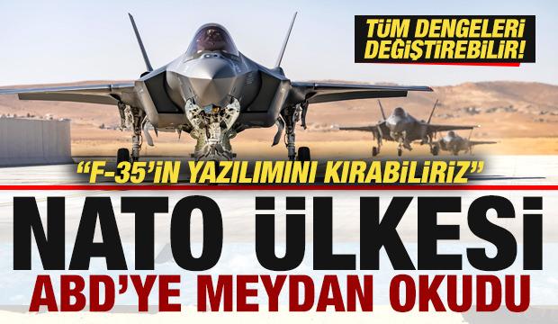 NATO ülkesi ABD'ye meydan okudu: F-35'in yazılımını kırabiliriz