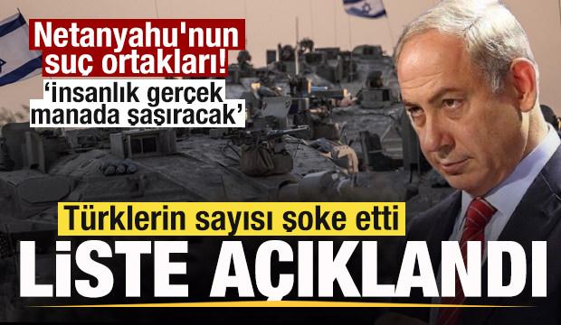 Netanyahu'nun suç ortakları! Asker listesi yayınlandı! Türklerin sayısı şoke etti