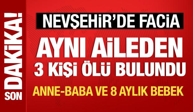 Nevşehir'de soba faciası: Aynı aileden 3 kişi öldü