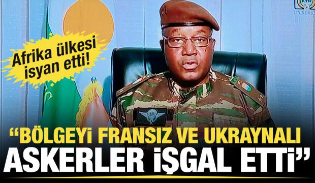 Nijer lideri Tiani isyan etti: B&ouml;lgeyi Fransız ve Ukraynalı askerler ele ge&ccedil;irdi