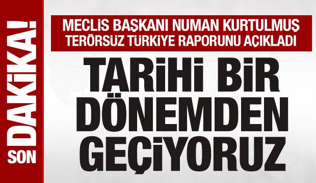 Numan Kurtulmuş: Tarihi bir dönemden geçiyoruz