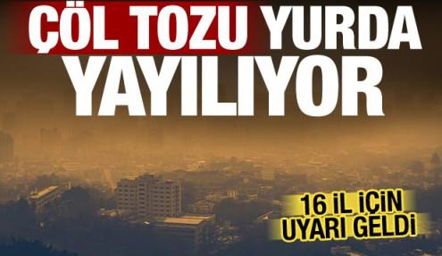 Sağanak, fırtına ve çöl tozuna dikkat! Meteoroloji 16 il için uyarı yaptı