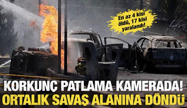 Şili'de doğal gaz taşıyan kamyon patladı! En az 4 ölü, 17 yaralı