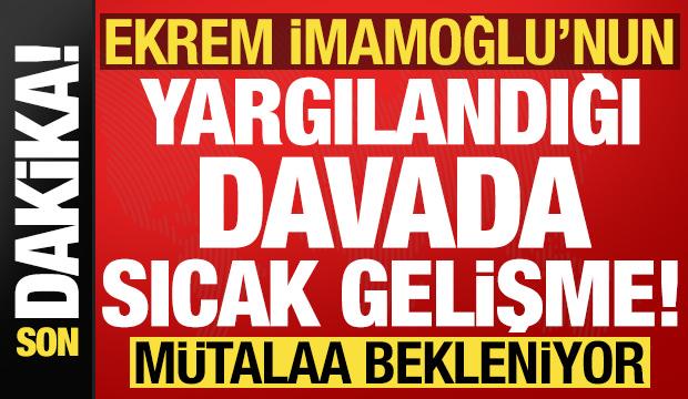 Son dakika: İmamoğlu'nun yargılandığı diploma davasında sıcak gelişme!