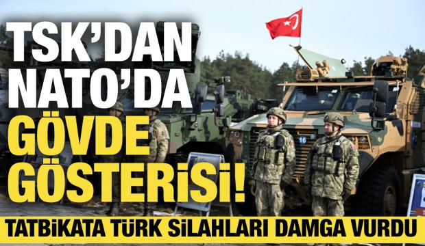 TSK'dan NATO'da gövde gösterisi: Milli gururlarımıza yoğun ilgi!